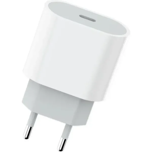 chargeur usb-c 20w recharge rapide smartphone