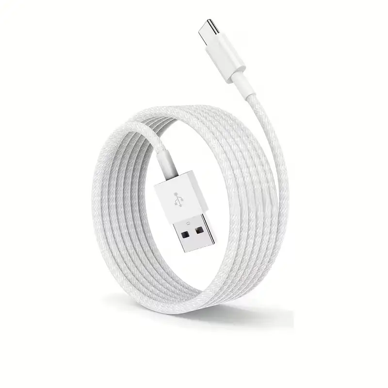 câble tressé usb vers usb c charge rapide et durable Câble tressé USB vers USB-C charge rapide pour smartphone Android, câble durable et renforcé pour recharge rapide